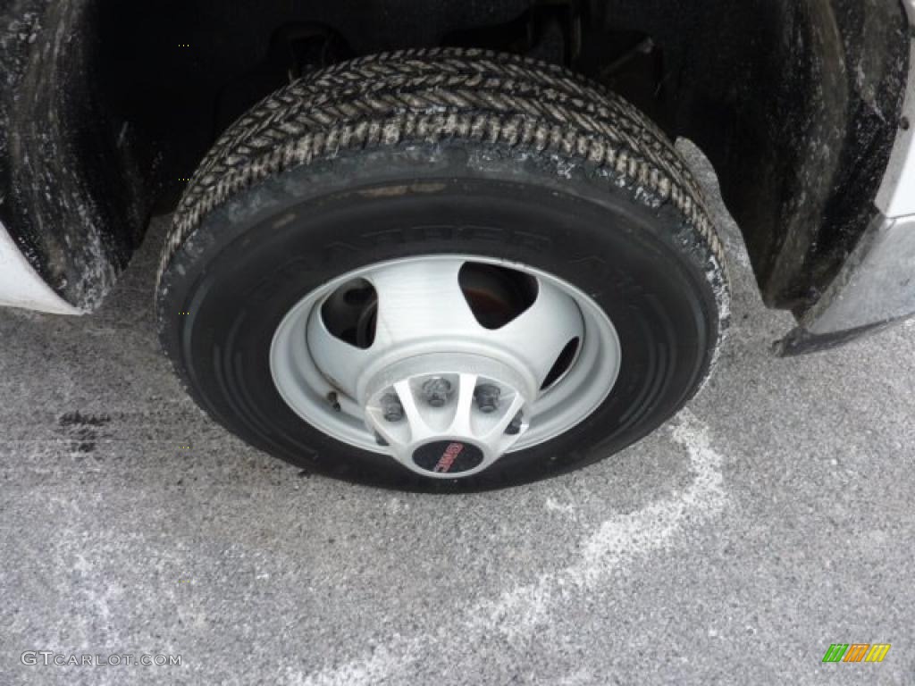 2009 GMC Sierra 3500HD Work Truck Regular Cab Chassis Dump Truck Wheel Photos