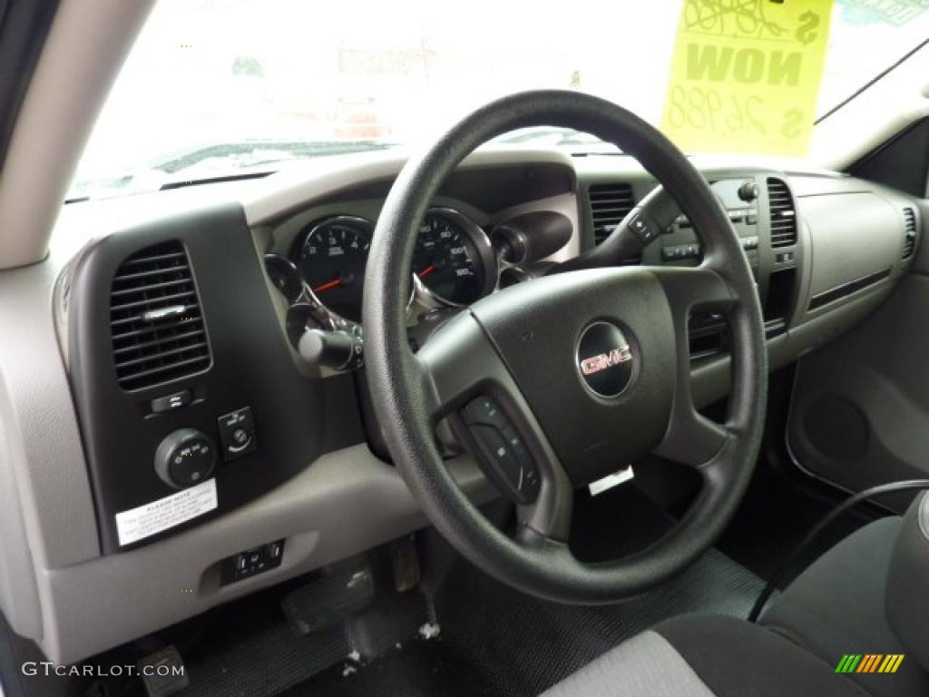 2009 GMC Sierra 3500HD Work Truck Regular Cab Chassis Dump Truck Dashboard Photos