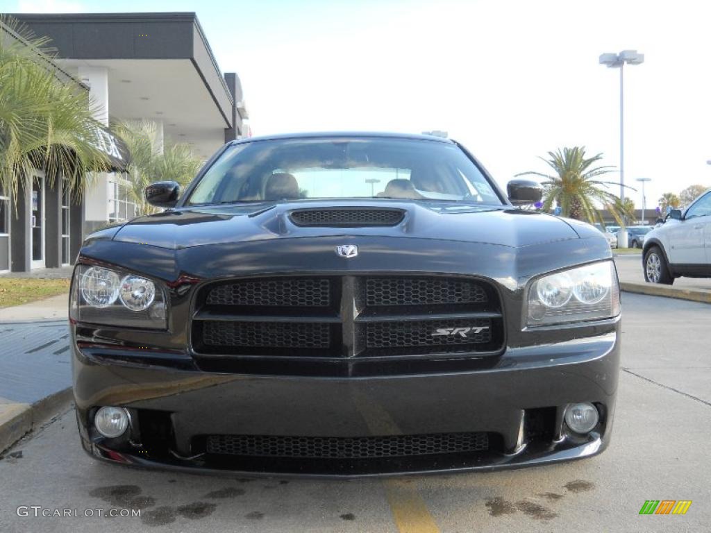Brilliant Black Crystal Pearl 2006 Dodge Charger SRT-8 Exterior Photo #43860333