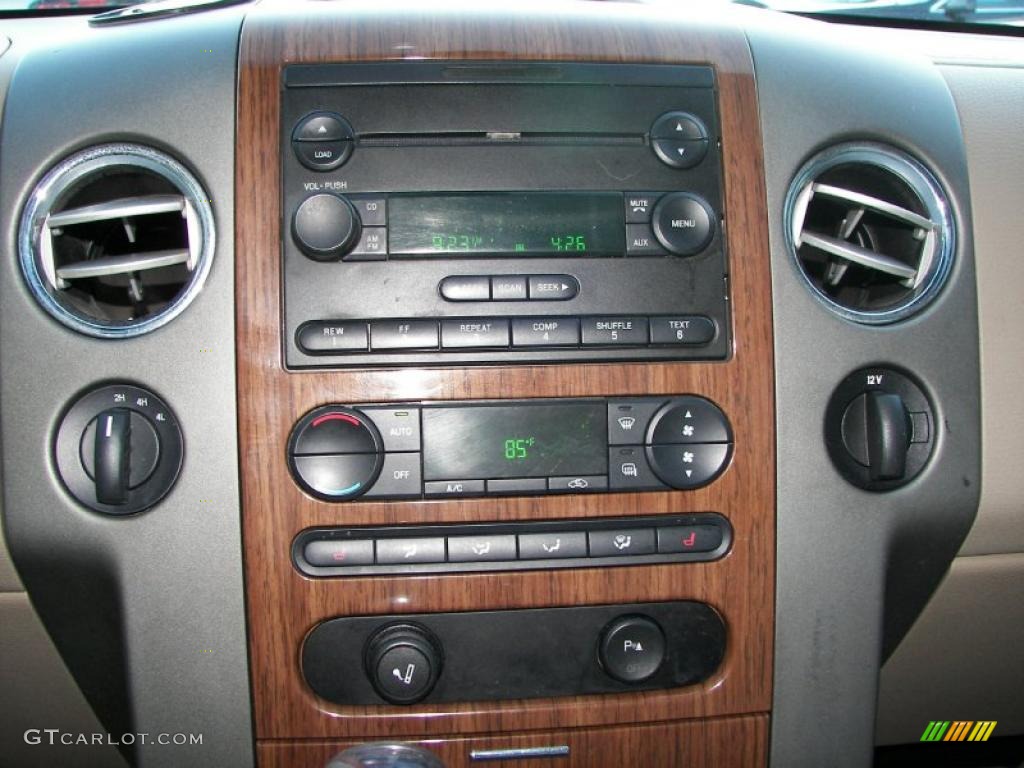 2004 F150 Lariat SuperCrew 4x4 - Black / Tan photo #17