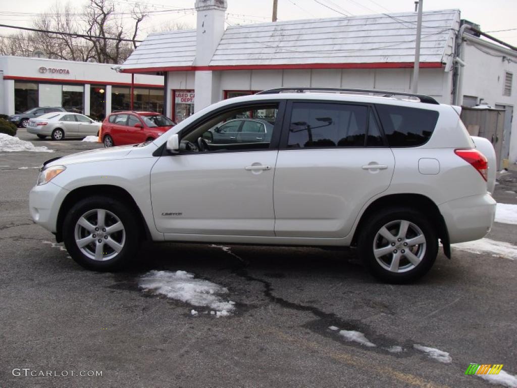 2006 RAV4 Limited 4WD - Blizzard White Pearl / Taupe photo #5