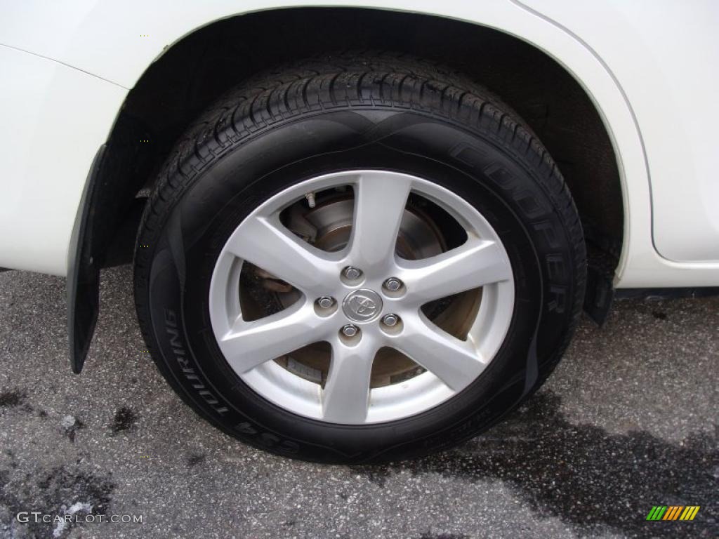 2006 RAV4 Limited 4WD - Blizzard White Pearl / Taupe photo #12