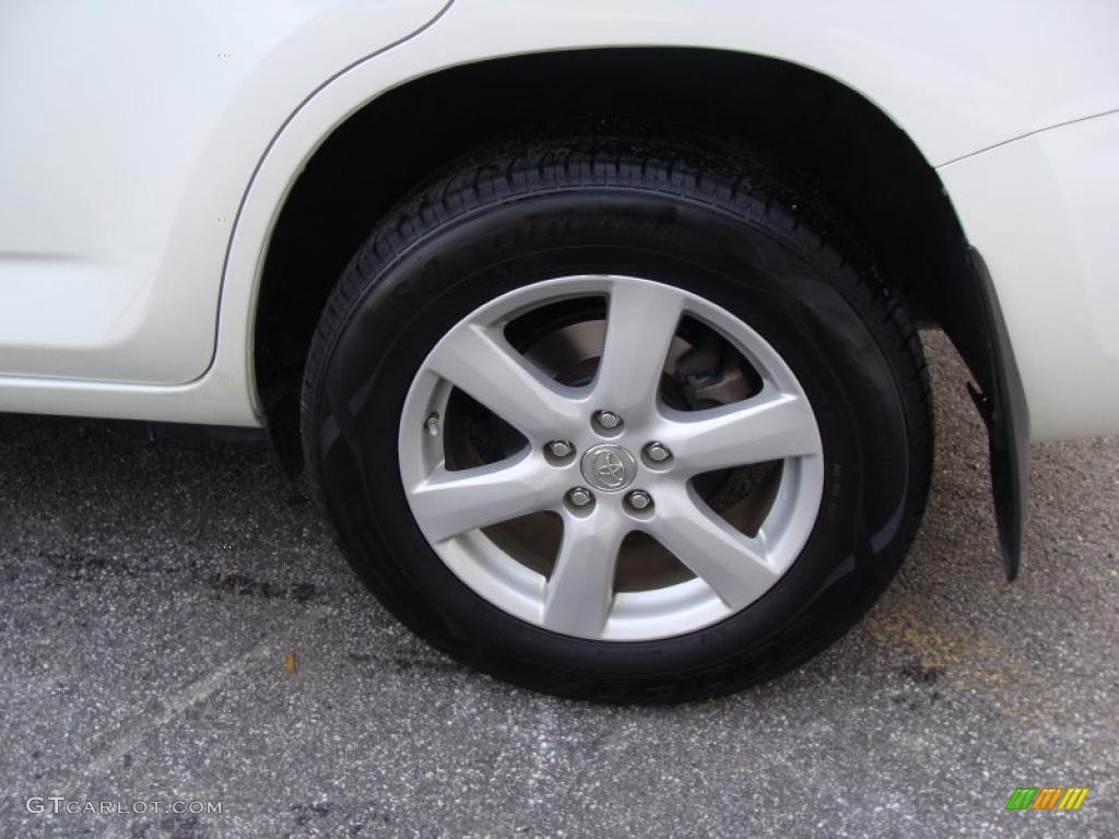 2006 RAV4 Limited 4WD - Blizzard White Pearl / Taupe photo #13