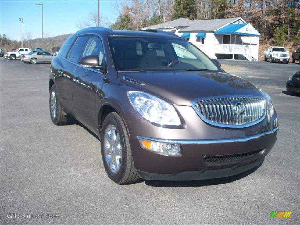 2010 Enclave CXL - Cocoa Metallic / Cashmere/Cocoa photo #2