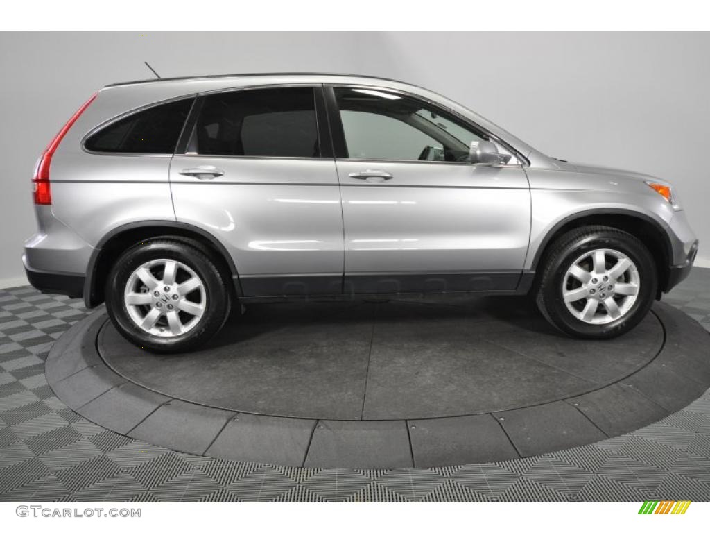 2008 CR-V EX-L 4WD - Whistler Silver Metallic / Gray photo #6