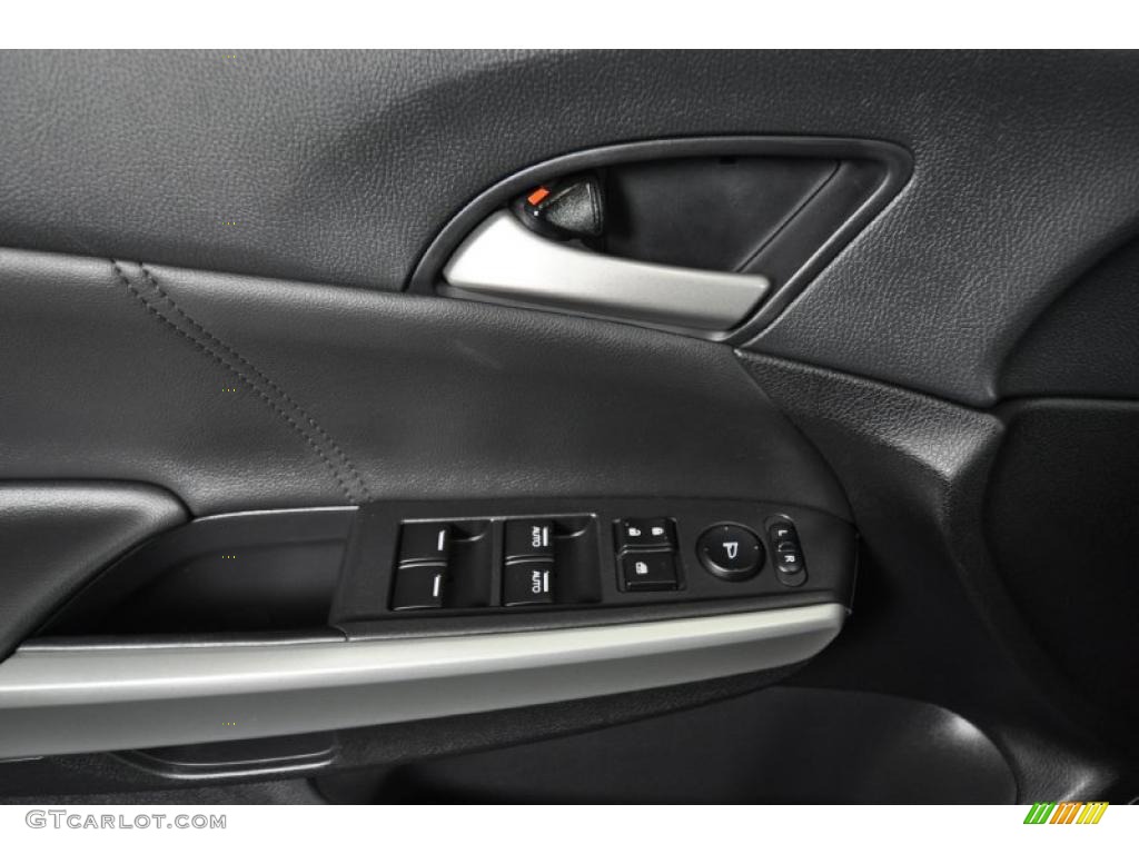 2009 Accord EX-L Sedan - Crystal Black Pearl / Black photo #11