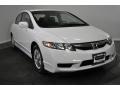 Spectrum White Pearl - Civic Hybrid Sedan Photo No. 8