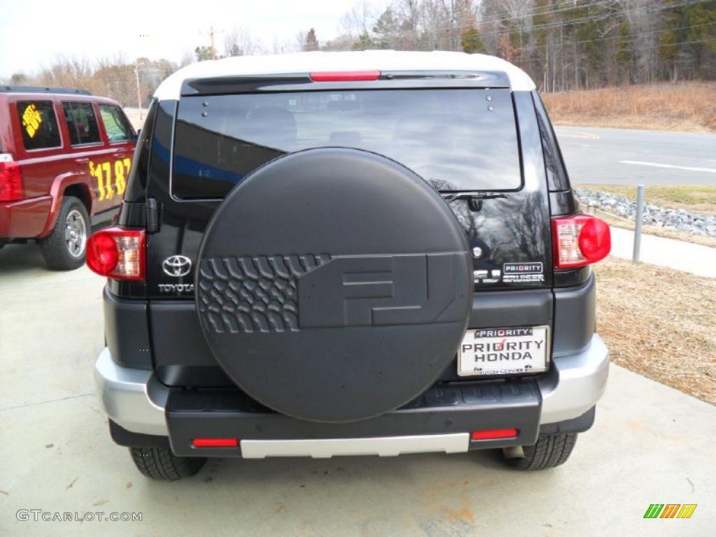 2007 FJ Cruiser 4WD - Black Diamond / Dark Charcoal photo #4