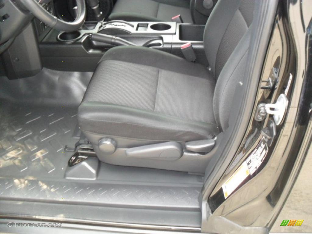 2007 FJ Cruiser 4WD - Black Diamond / Dark Charcoal photo #9
