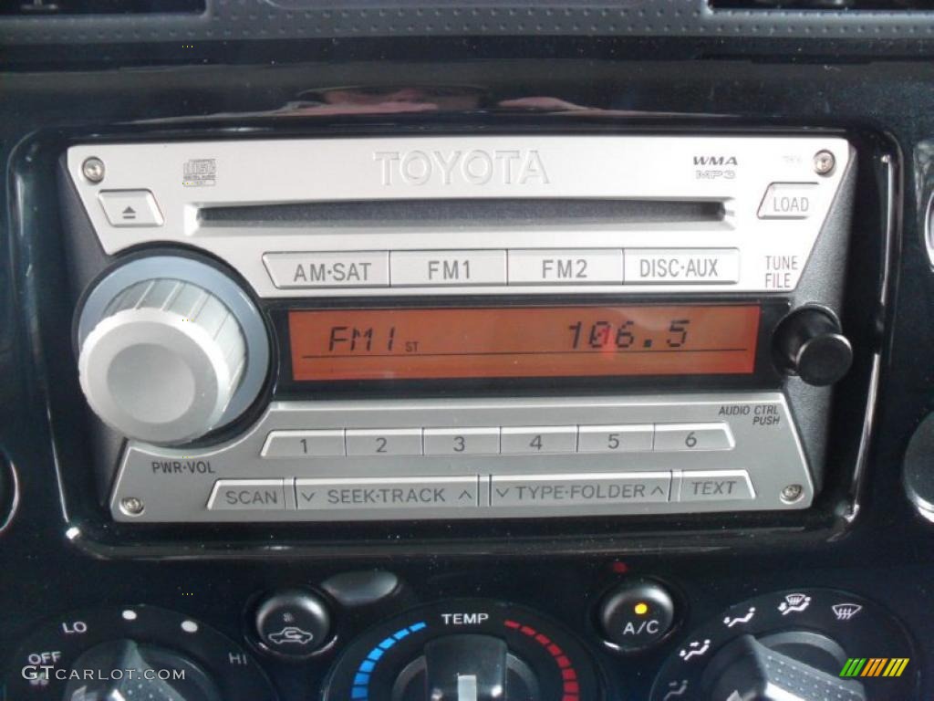 2007 FJ Cruiser 4WD - Black Diamond / Dark Charcoal photo #12