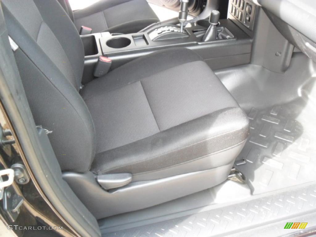 2007 FJ Cruiser 4WD - Black Diamond / Dark Charcoal photo #21