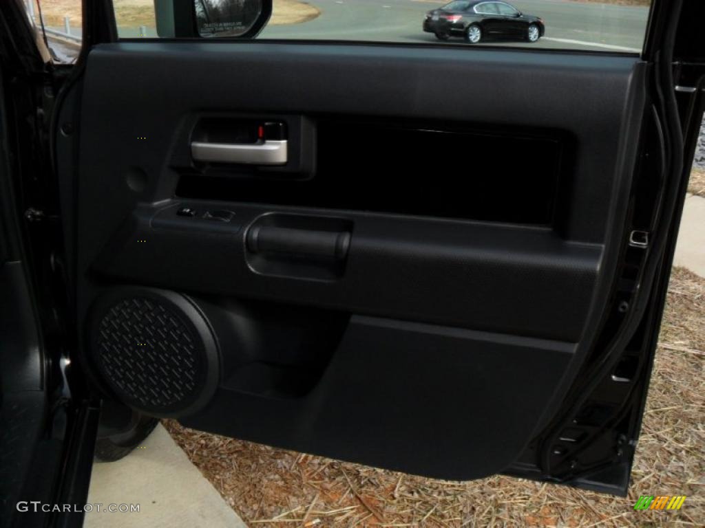 2007 FJ Cruiser 4WD - Black Diamond / Dark Charcoal photo #23