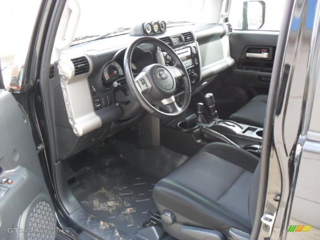 2007 FJ Cruiser 4WD - Black Diamond / Dark Charcoal photo #27