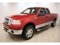 2008 Redfire Metallic Ford F150 XLT SuperCab 4x4  photo #3