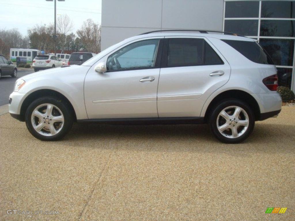 2008 ML 320 CDI 4Matic - Iridium Silver Metallic / Ash Grey photo #3