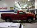 2008 Fire Red GMC Sierra 2500HD Regular Cab 4x4  photo #6