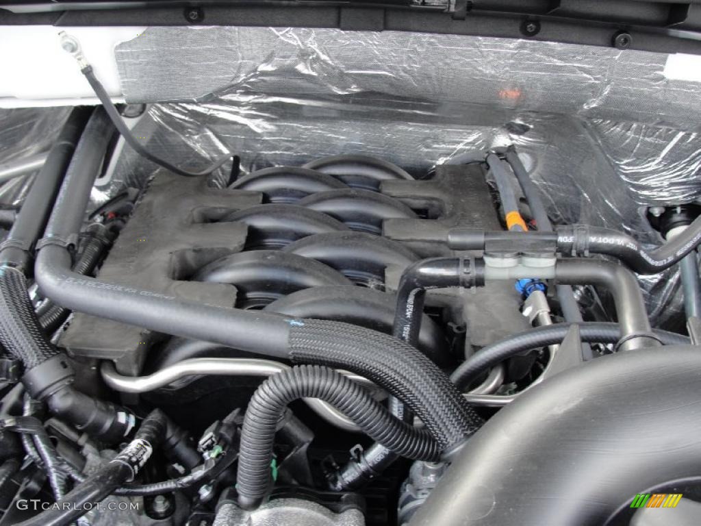 2011 Ford F150 Lariat SuperCrew 5.0 Liter Flex-Fuel DOHC 32-Valve Ti-VCT V8 Engine Photo #43885387