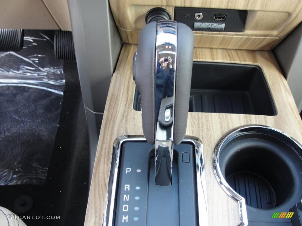 2011 Ford F150 Lariat SuperCrew 6 Speed Automatic Transmission Photo #43885563
