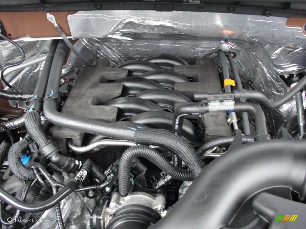 2011 Ford F150 Lariat SuperCrew 5.0 Liter Flex-Fuel DOHC 32-Valve Ti-VCT V8 Engine Photo #43885887