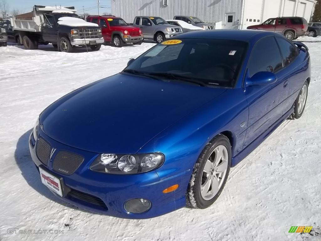 2004 GTO Coupe - Impulse Blue Metallic / Black photo #1