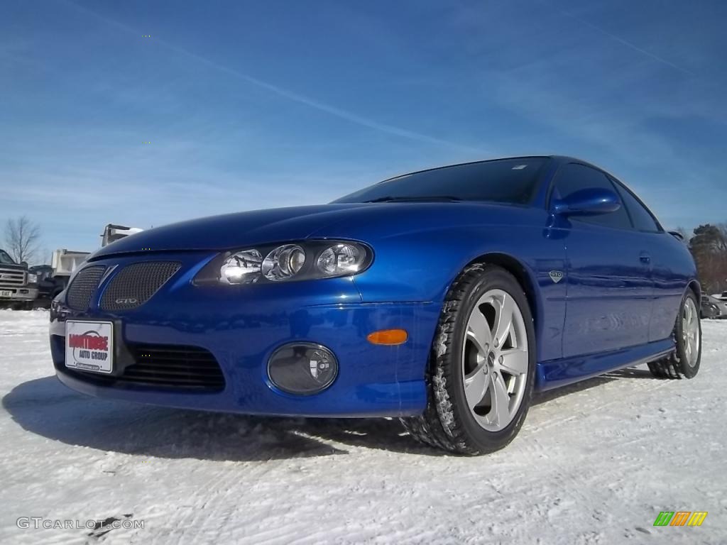Impulse Blue Metallic 2004 Pontiac GTO Coupe Exterior Photo #43886027