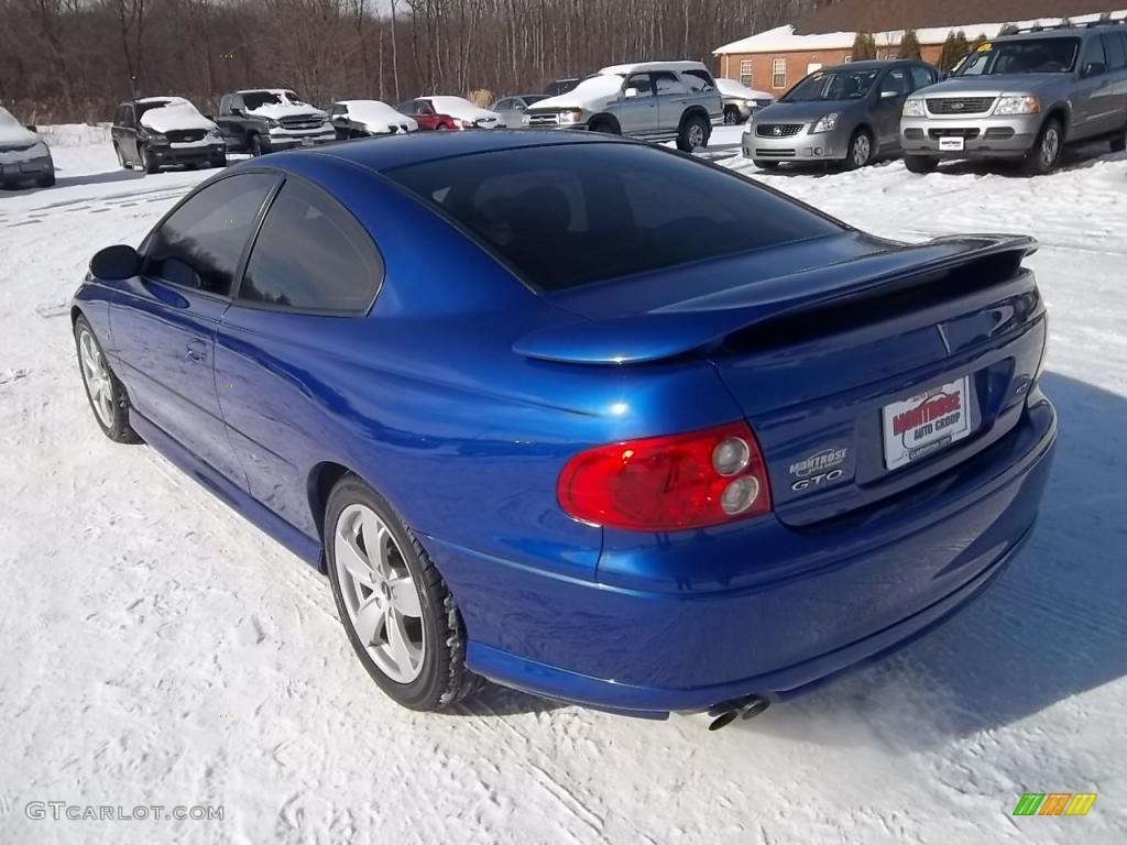 Impulse Blue Metallic 2004 Pontiac GTO Coupe Exterior Photo #43886171