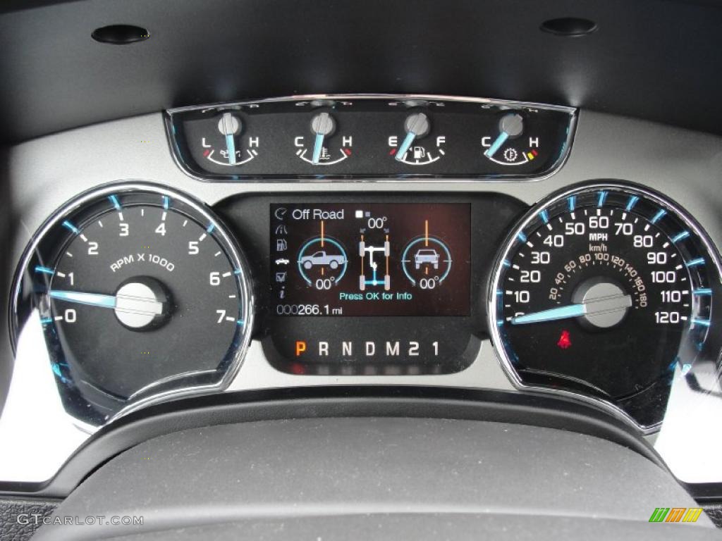 2011 Ford F150 Limited SuperCrew 4x4 Gauges Photo #43886939