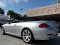 2007 Mineral Silver Metallic BMW 6 Series 650i Convertible  photo #8