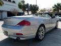 2007 Mineral Silver Metallic BMW 6 Series 650i Convertible  photo #10