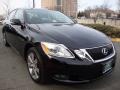 Obsidian Black 2008 Lexus GS 350 AWD Exterior