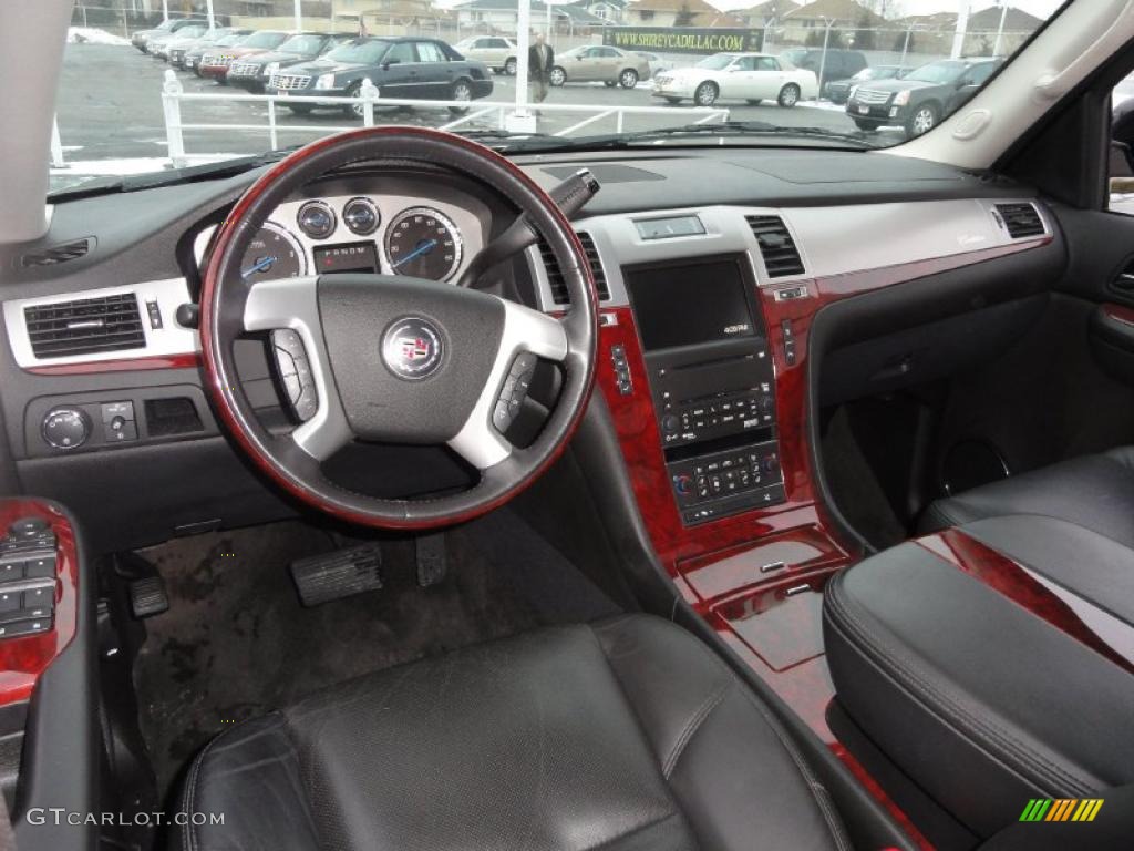Ebony/Ebony Interior 2009 Cadillac Escalade EXT AWD Photo #43890236
