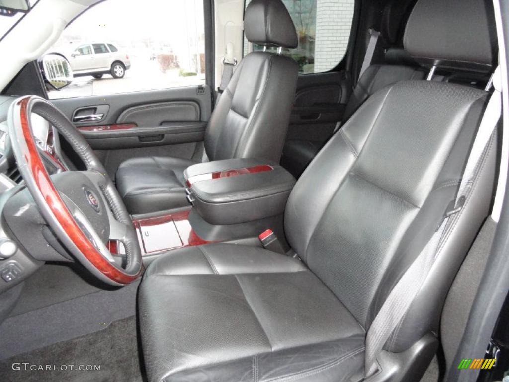 Ebony/Ebony Interior 2009 Cadillac Escalade EXT AWD Photo #43890252