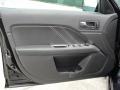 Sport Black/Charcoal Black 2011 Ford Fusion Sport Door Panel