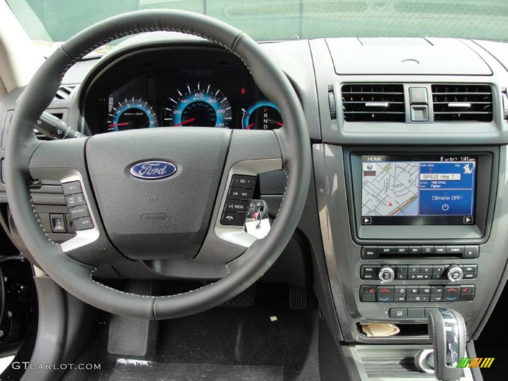 2011 Fusion Sport - Tuxedo Black Metallic / Sport Black/Charcoal Black photo #27