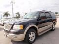 Black Clearcoat 2005 Ford Expedition Eddie Bauer Exterior