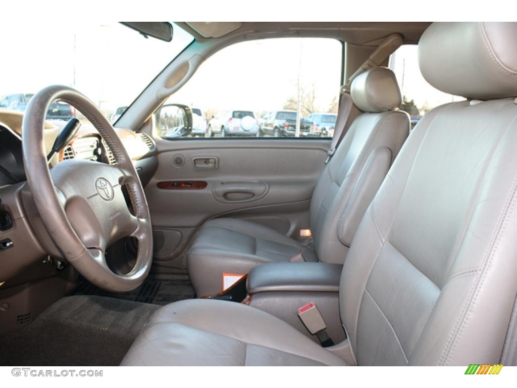 Oak Interior 2000 Toyota Tundra Limited Extended Cab 4x4 Photo #43893374
