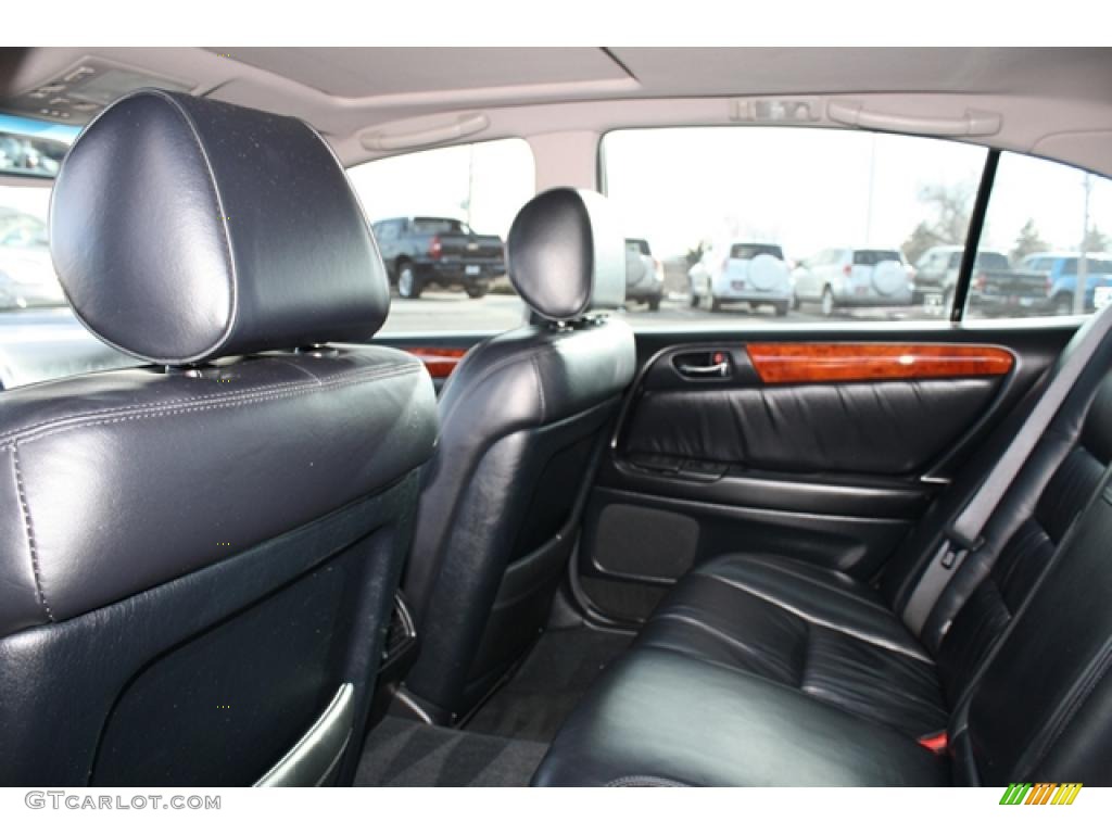 Black Interior 2002 Lexus GS 430 Photo #43893953