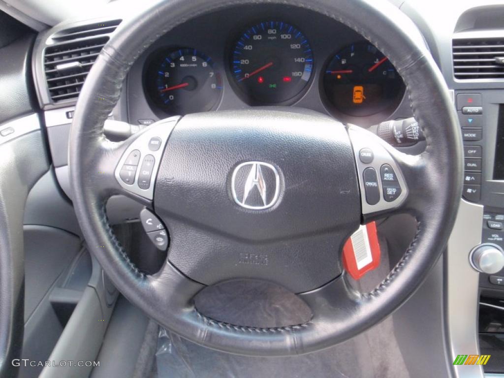 2005 Acura TL 3.2 Quartz Steering Wheel Photo #43894033