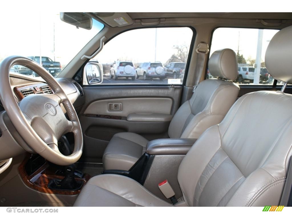 Oak Interior 2000 Toyota 4Runner Limited 4x4 Photo #43896733