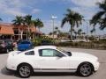 2010 Performance White Ford Mustang V6 Premium Coupe  photo #3