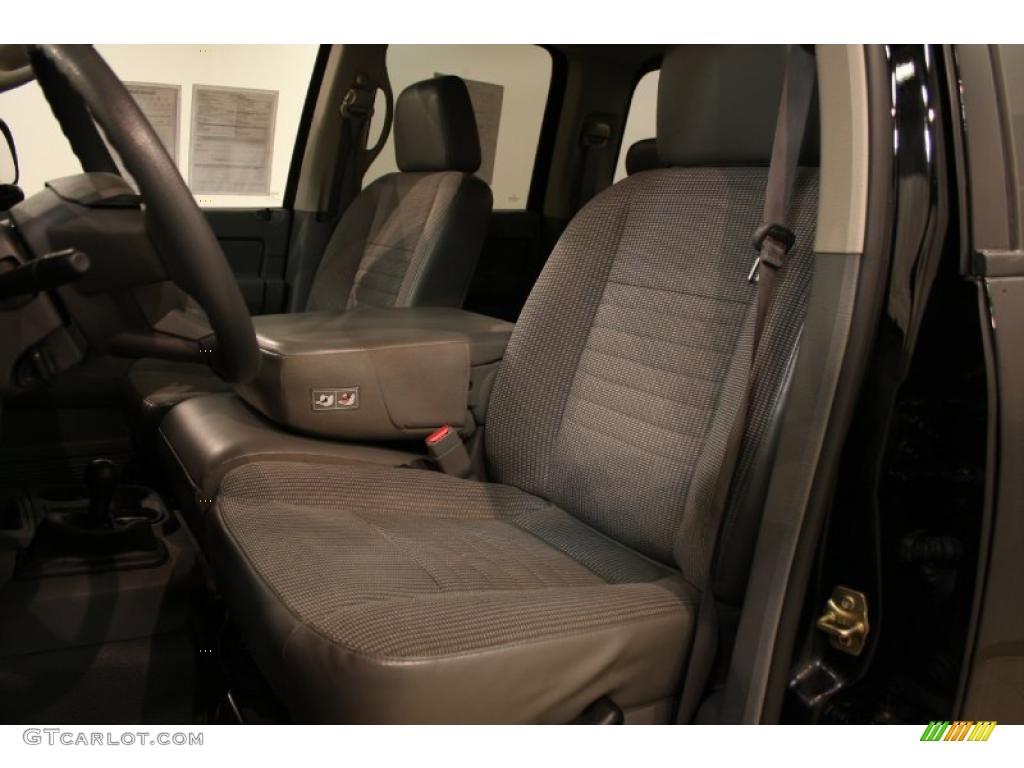 Medium Slate Gray Interior 2006 Dodge Ram 2500 ST Quad Cab 4x4 Photo #43897157