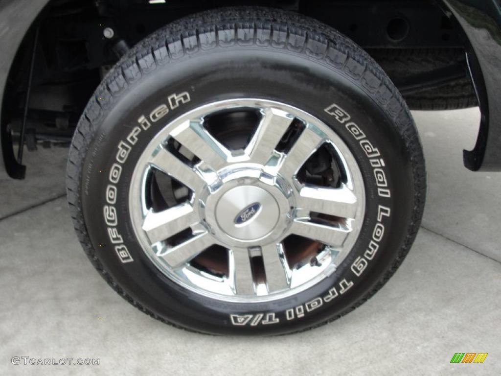 2006 F150 Lariat SuperCrew - Black / Black photo #15