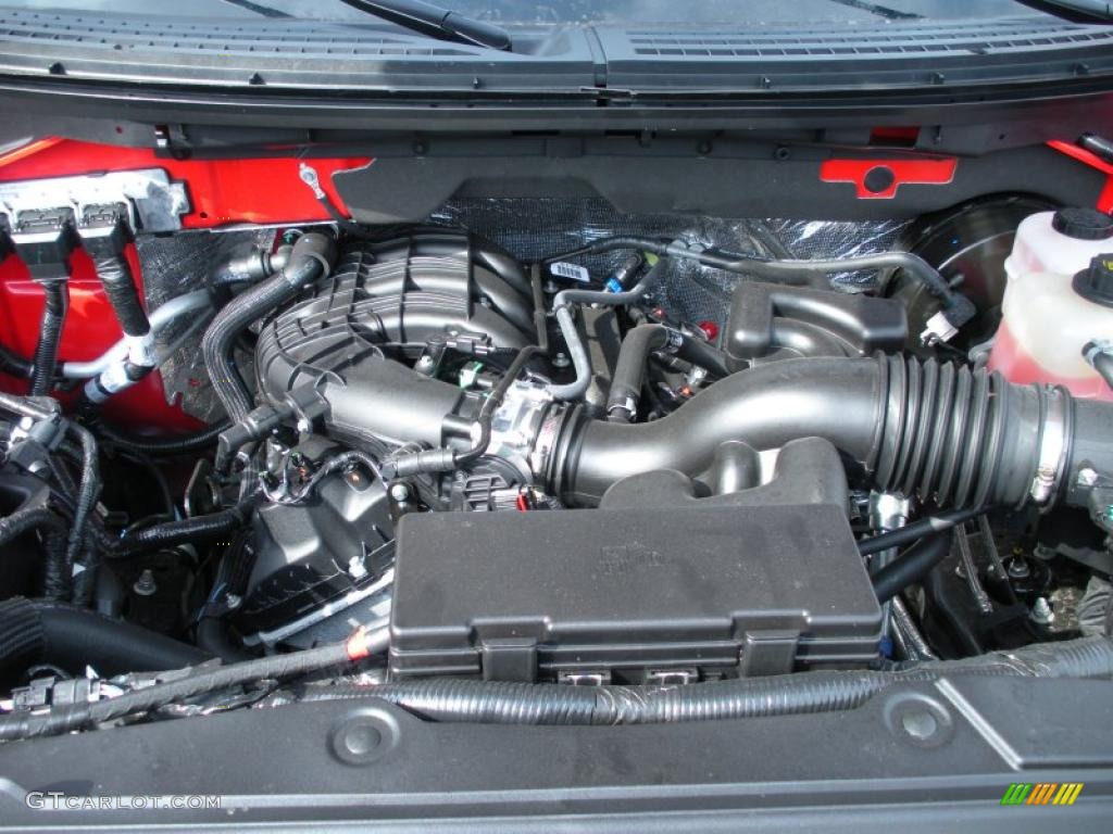 2011 Ford F150 XLT SuperCab 3.7 Liter Flex-Fuel DOHC 24-Valve Ti-VCT V6 Engine Photo #43901353