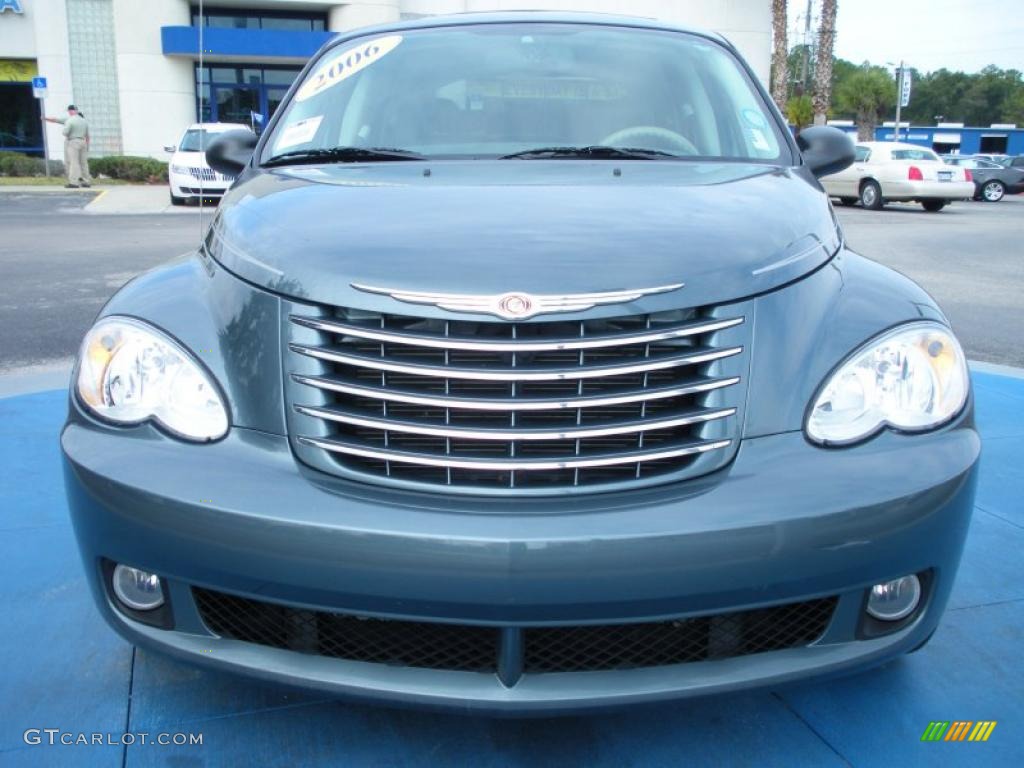 2006 PT Cruiser Limited - Magnesium Green Pearl / Pastel Slate Gray photo #8