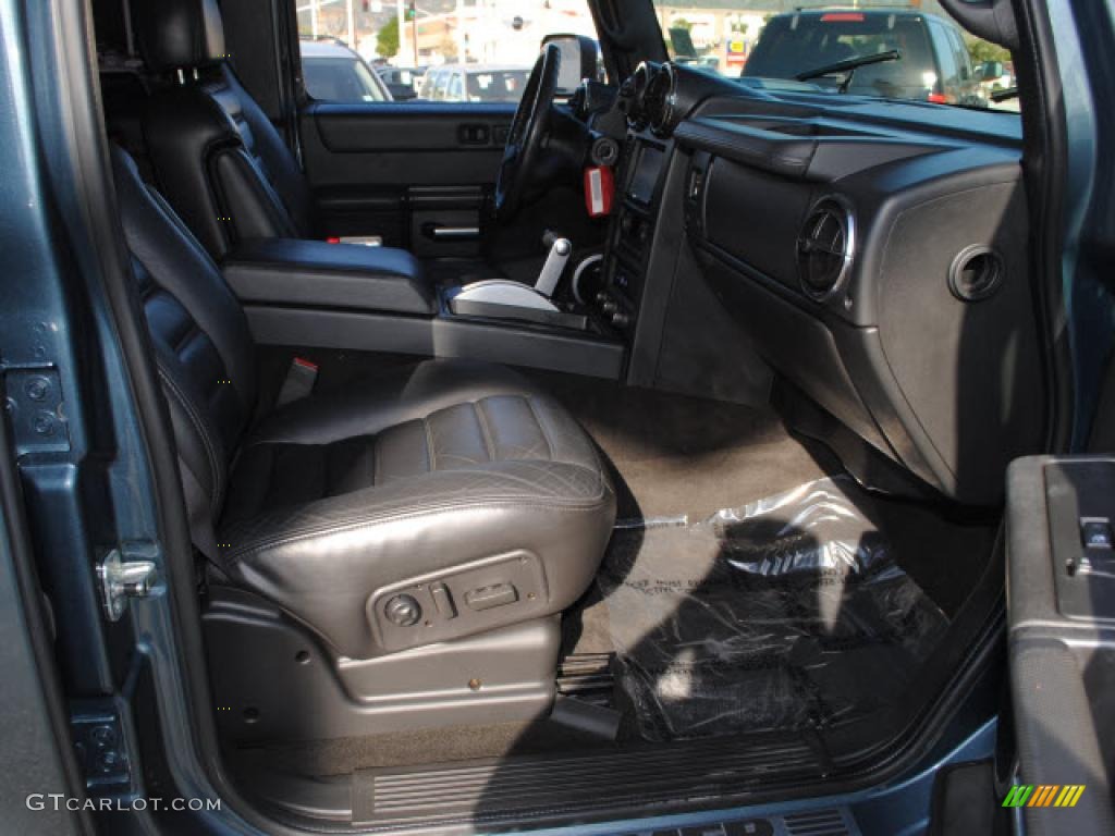 2005 H2 SUV - Stealth Gray Metallic / Ebony Black photo #3