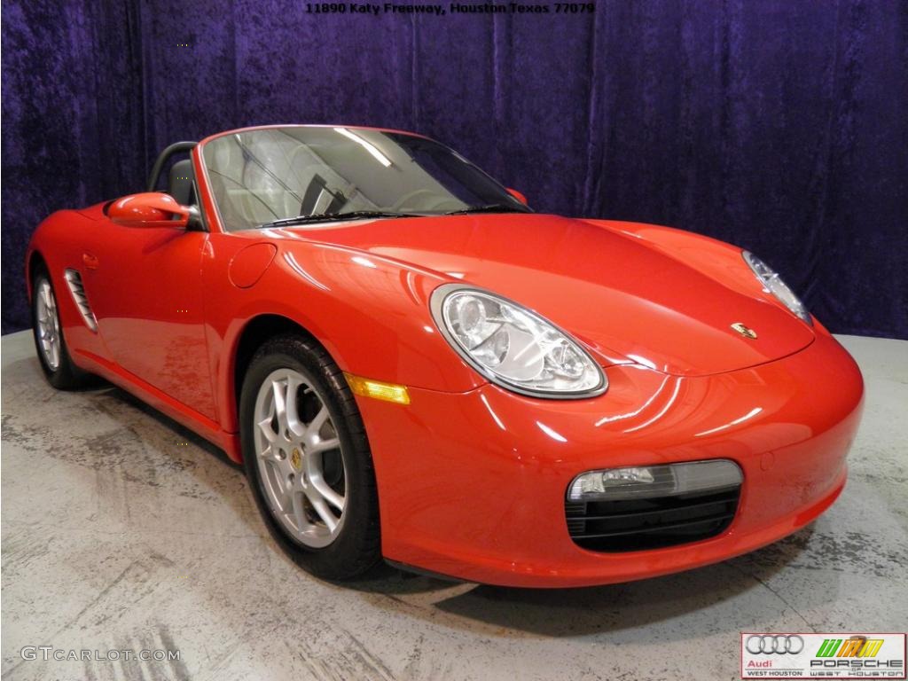 2008 Boxster  - Guards Red / Black photo #1
