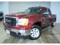 2009 Sonoma Red Metallic GMC Sierra 1500 SLE Extended Cab 4x4  photo #1