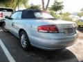 2001 Sterling Blue Satin Glow Chrysler Sebring Limited Convertible  photo #3