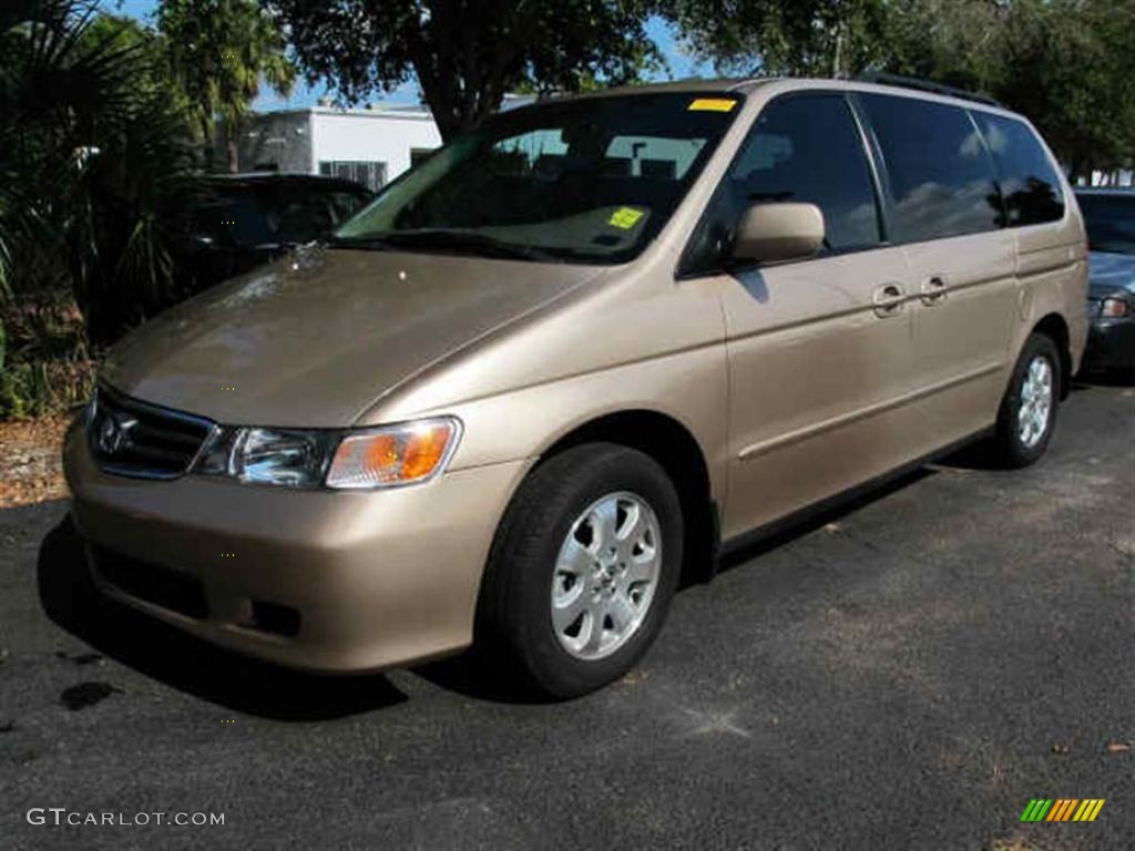 Mesa Beige Metallic 2002 Honda Odyssey EX-L Exterior Photo #43908246