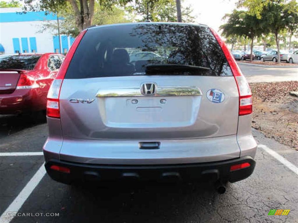 2008 CR-V EX-L 4WD - Glacier Blue Metallic / Gray photo #3